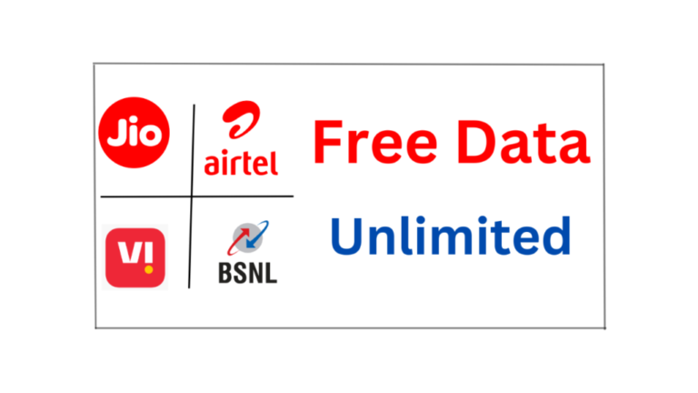 Free Internet Jio, Airtel, & Vi